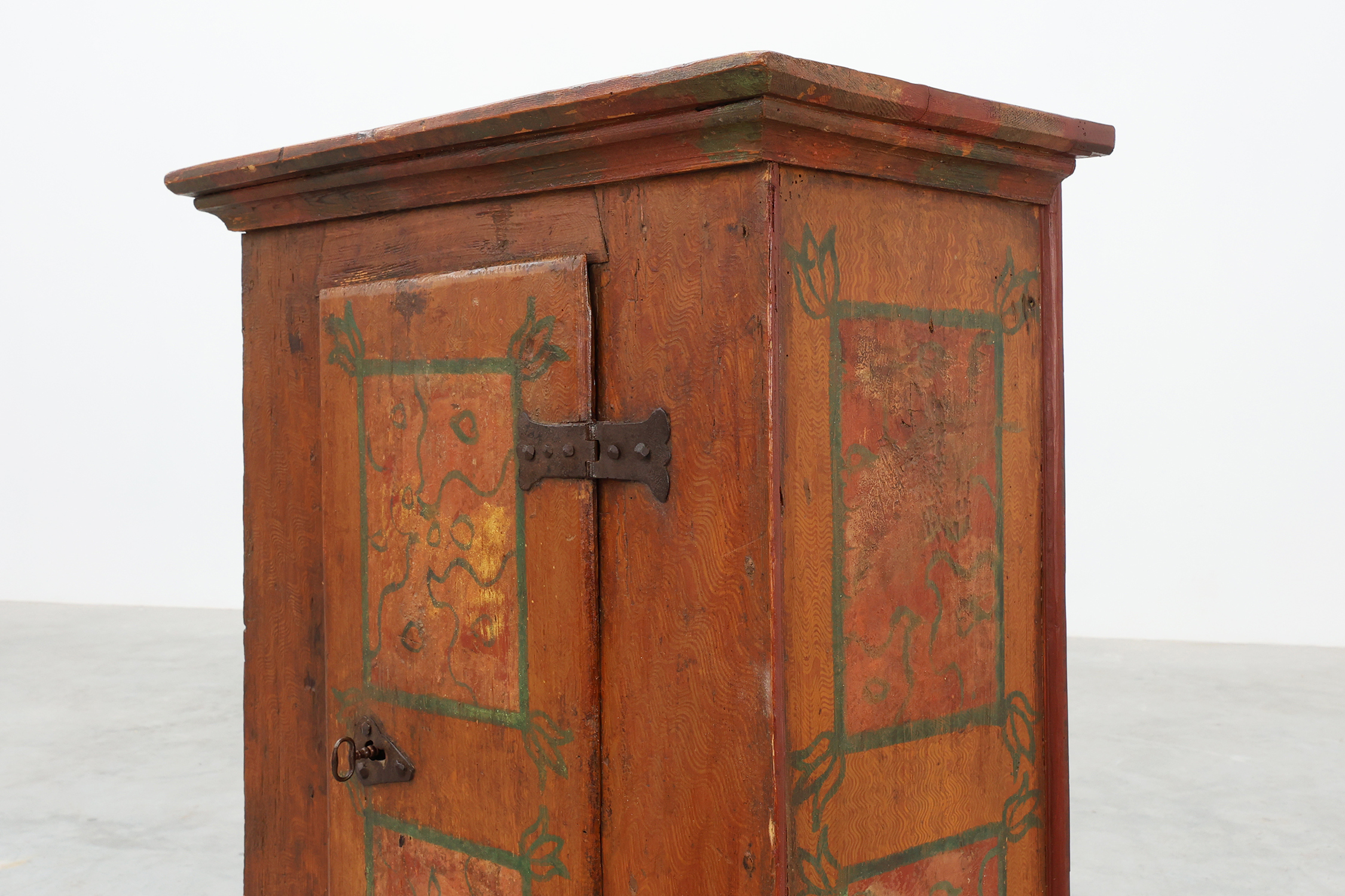 Small Antique Oak Cabinet, France, 18th Centurythumbnail